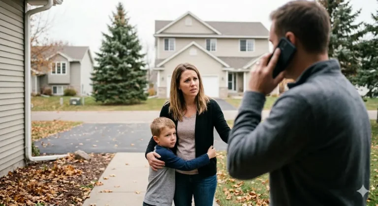 image of parents fighting over their child