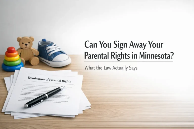 signing away father's rights in MN